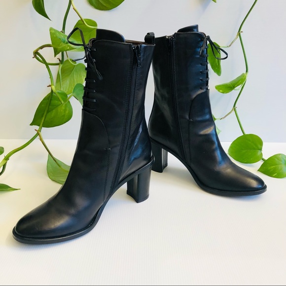 Attilio Giusti Leombruni Boots heel full Leather - Picture 7 of 16